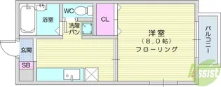 アビタシオン【2階】の間取り