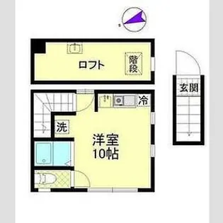 ヴィラアペルト【2階】の間取り