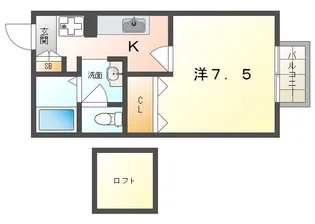 グランシャリオ【2階】の間取り