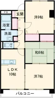 ベロウ 蔵【3階】の間取り