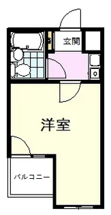 東京都国立市中1【マンション】の間取り