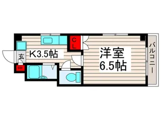 エスポワ-ル【3階】の間取り