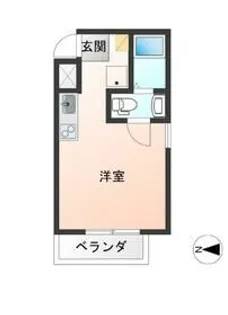 コスモス翔東今泉【1階】の間取り