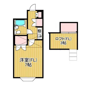 メイプルハウス【3階】の間取り