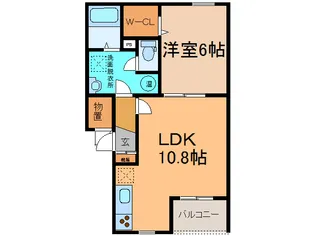 EAGLE(イーグル)V【1階】の間取り