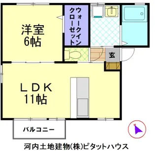 アネシス B【2階】の間取り