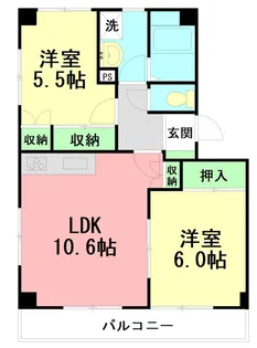 ペルラ【3階】の間取り
