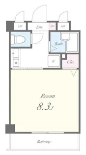東京都千代田区神田淡路町2【マンション】の間取り