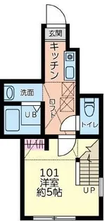 ブルームタウン【1階】の間取り