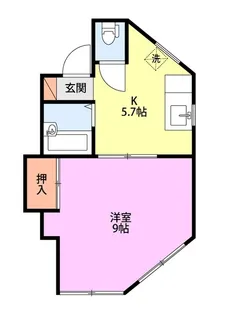 サンステージ小針【2階】の間取り