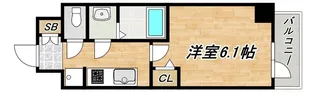 大阪府大阪市東住吉区桑津3【マンション】の間取り