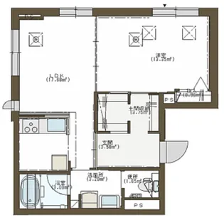 TAMAGAWA CAVE【3階】の間取り