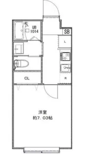 LANDS梅島【2階】の間取り