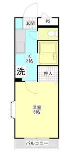 ビューラ21【2階】の間取り