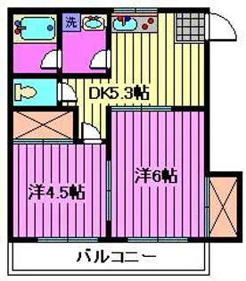 トミーハイツ【2階】の間取り