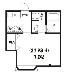 ビラフォレスト多摩川【3階】の間取り