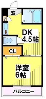 東京都世田谷区給田3【マンション】の間取り