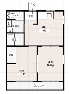 高知県高知市高須新町3【マンション】の間取り