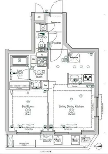 BPRレジデンス東糀谷【3階】の間取り