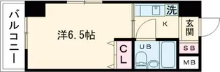 プチメゾン目黒【5階】の間取り