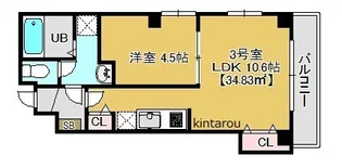 Relache船橋【2階】の間取り