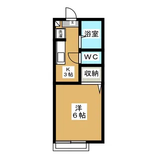 クレール船橋【2階】の間取り
