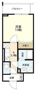 東京都江東区森下2【マンション】の間取り