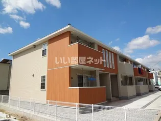 福島県郡山市田村町金屋字新家【アパート】の外観