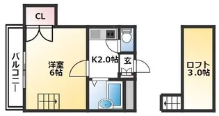 STハウスII【2階】の間取り
