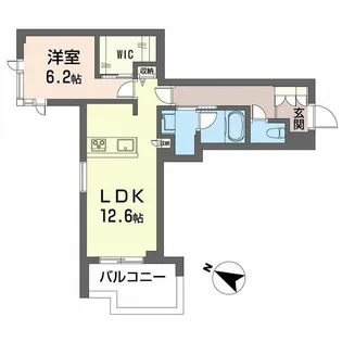 ロスマリーノ 東川口【2階】の間取り