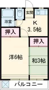 山田ビル(ヤマダビル)【2階】の間取り