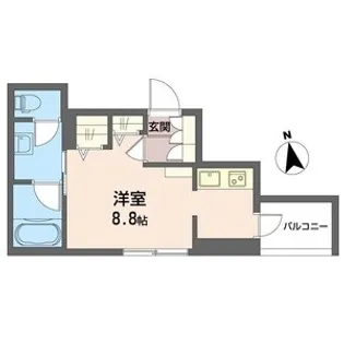 リバーコネクト【1階】の間取り