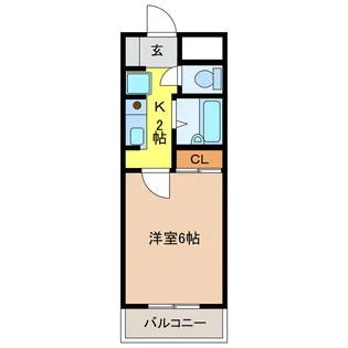 マウンティンVAN【4階】の間取り