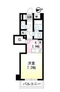 CIEL BLEU【5階】の間取り