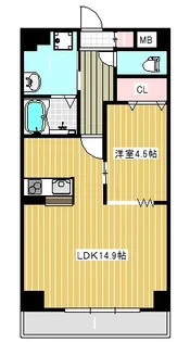 CITY GRANDE南光台【2階】の間取り