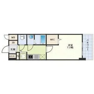 エスリード金山ル・グラン【14階】の間取り