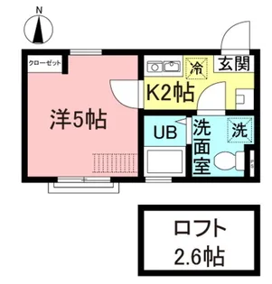 トワイエ鶴見【2階】の間取り