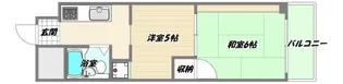 大阪府大阪市淀川区西中島6【マンション】の間取り