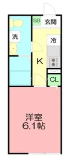 ダイヤモンドテラス鵠沼海岸A【1階】の間取り