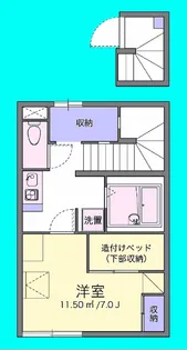 グリーンテラスM【2階】の間取り