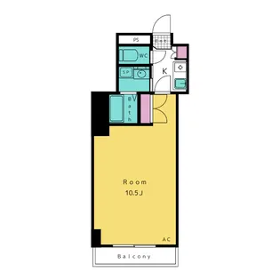 CRANE HEART26(クレインハート)【3階】の間取り