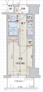プレサンス新栄リミックス【5階】の間取り