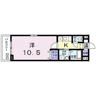 CaniiChe 荻窪【2階】の間取り
