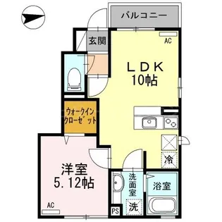 アケボノ7【1階】の間取り