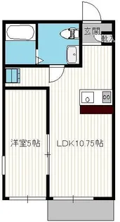 コンフォートシティ増尾【2階】の間取り