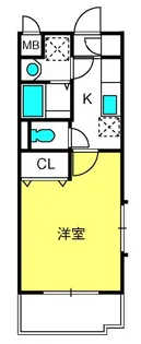 コンフォルト【4階】の間取り