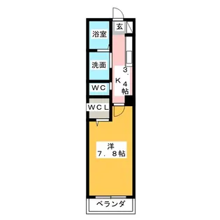Bereo稲永【2階】の間取り