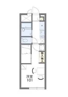 エアポートビュー【3階】の間取り