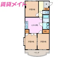 ラヴィトピア【3階】の間取り