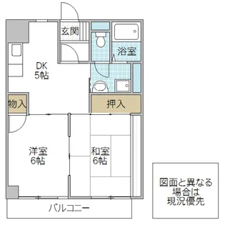 ルマタン・ドール【1階】の間取り
